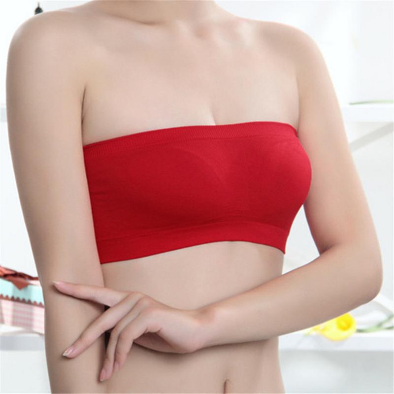 Strapless Bra Girls New Style Free Size Bra Multicolor Without Wires and Hooks