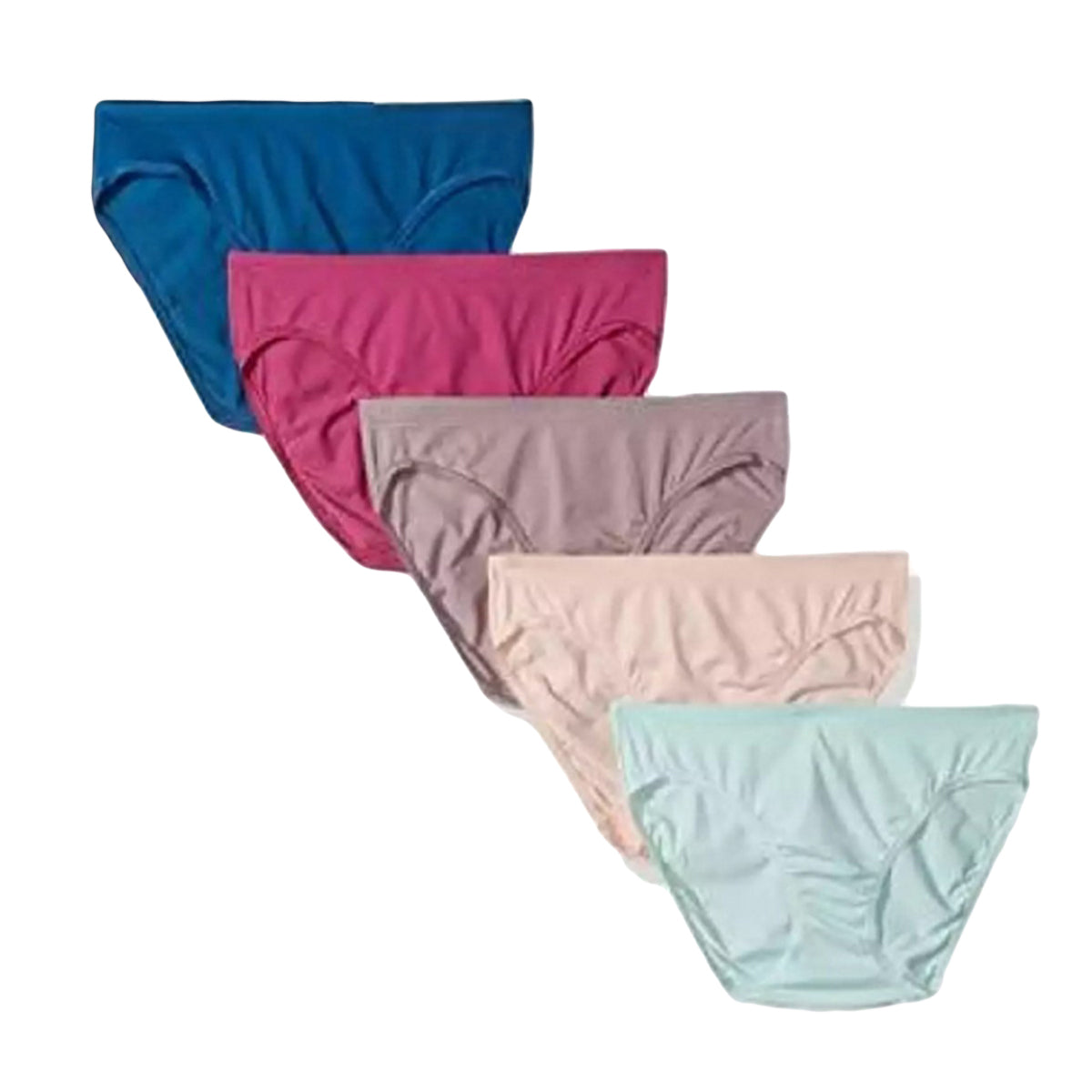 Pack of 5 Comfortable Cotton Brief Women Underwear Panties under garments for girls